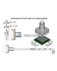 Soldering TIP JBC C245913 Cartridge for QFP/ PLCC