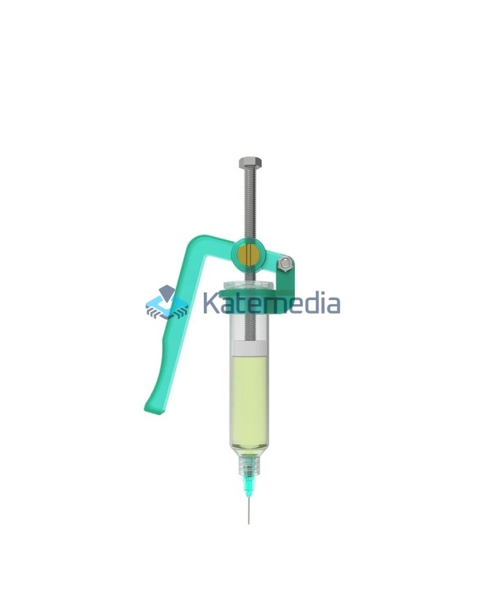 Manual syringe dispenser 10CC 2pcs 2UUL