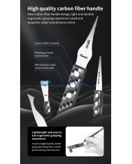 Qianli DP-02 Hand polished blade + carbon fiber handle NEW!