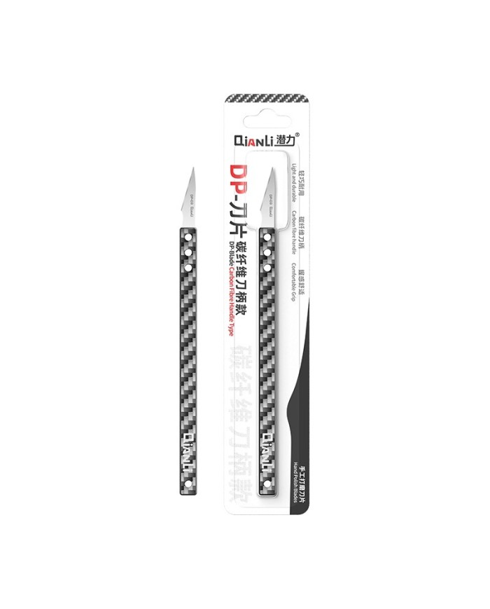 Qianli DP-03 Ręcznie polerowane ostrze + uchwyt z włókna carbonowego NOWOŚĆ!