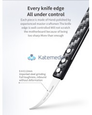 Qianli DP-09 Ręcznie polerowane ostrze + uchwyt z włókna carbonowego NOWOŚĆ!