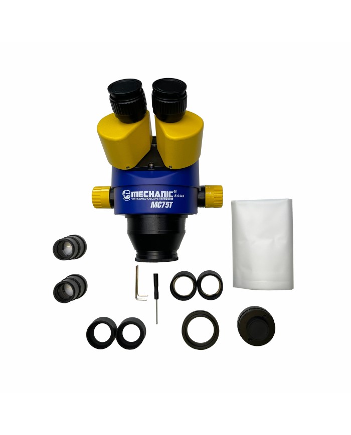 Mikroskop Stereo Triocular Mechanic MC75T + Stelaż L2