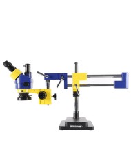 Stereo microscope Triocular Mechanic MC75T + L2 Stand