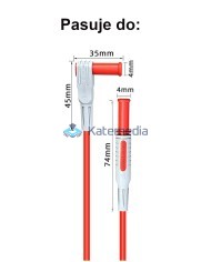 Replaceable cable ends for the multimeter 10A 8 tips CAT II