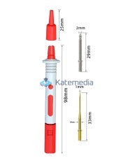 Replaceable cable ends for the multimeter 10A 8 tips CAT II