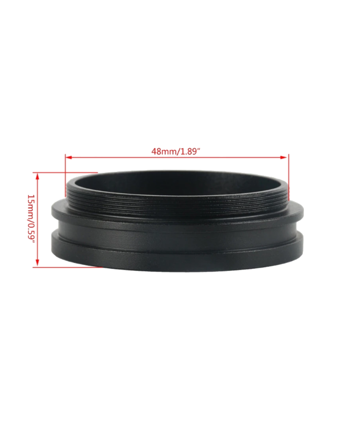 Mechanic 1X barlow lens for microscopes