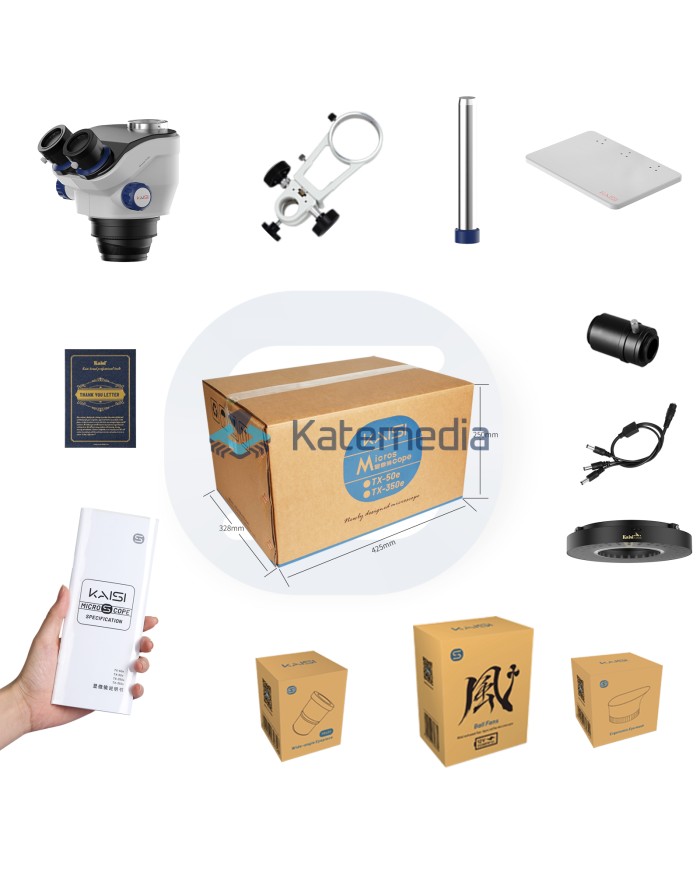 Microscope Kaisi TX-350e Triocular