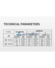 Mikroskop serwisowy Kaisi TX-350e Triocular