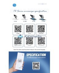 Mikroskop serwisowy Kaisi TX-350e Triocular