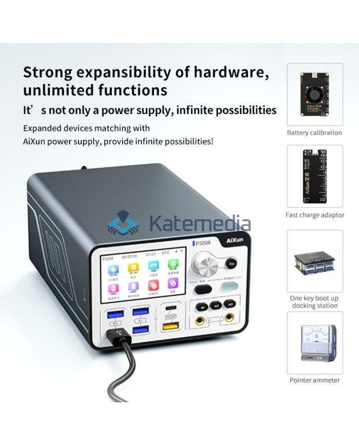 Inteligentny zasilacz regulowany P3208 320W 32V/8A