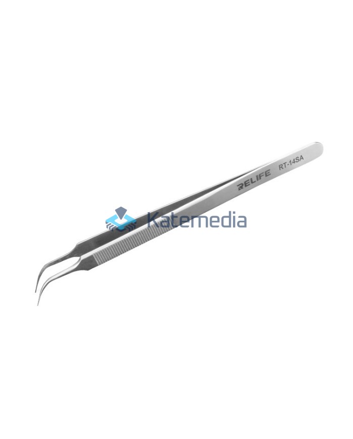 Precision Service Tweezers Relife RT-14SA Curved