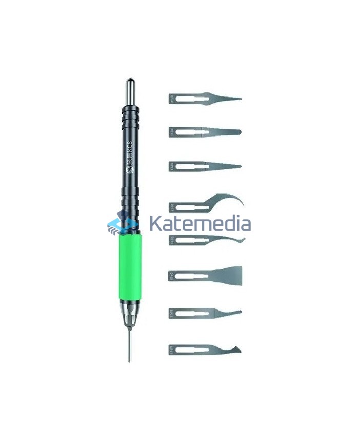 Scraper with Tip Removal Mechanism Mijing KC8
