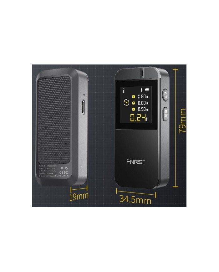 FNIRSI IR40 laser rangefinder Digital distance meter 40m