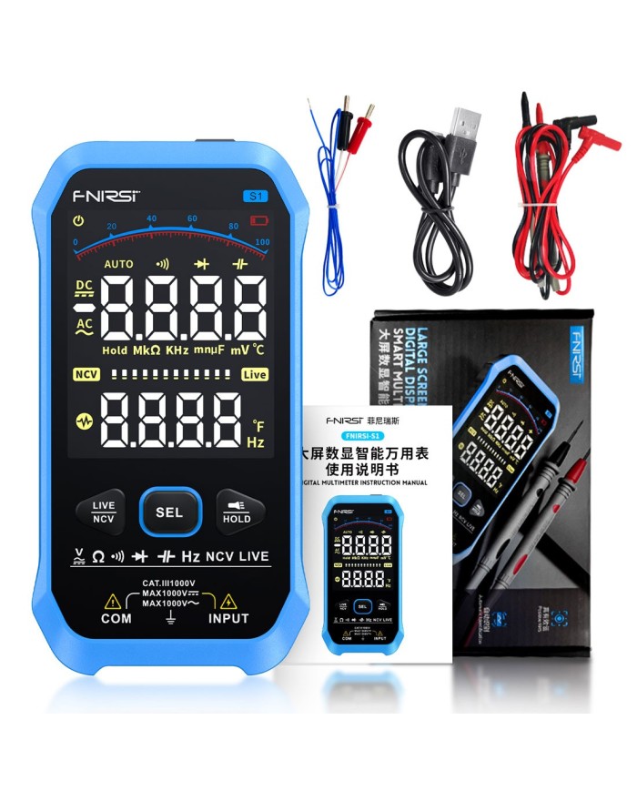 Professional Multimeter Meter FNIRSI S1