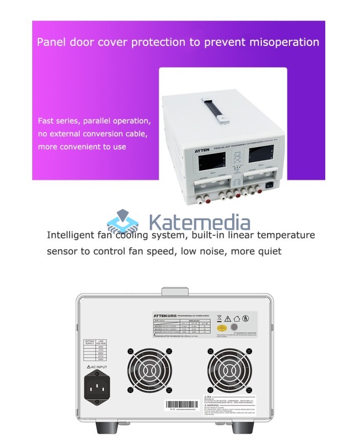 Power Supply Atten PR35-5A-3C 35V 5A 215W