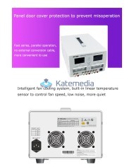 Zasilacz serwisowy laboratoryjny trzykanałowy Atten PR35-5A-3C 35V 5A 215W