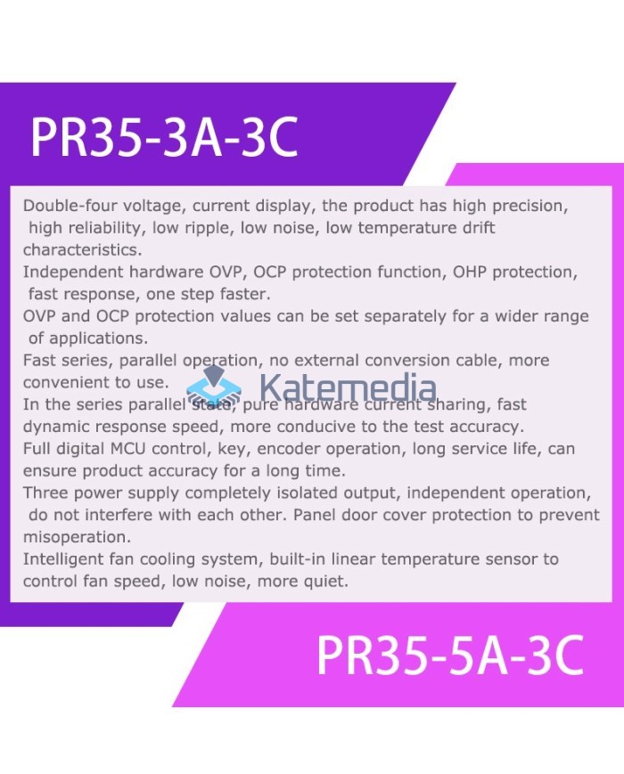 Power Supply Atten PR35-5A-3C 35V 5A 215W