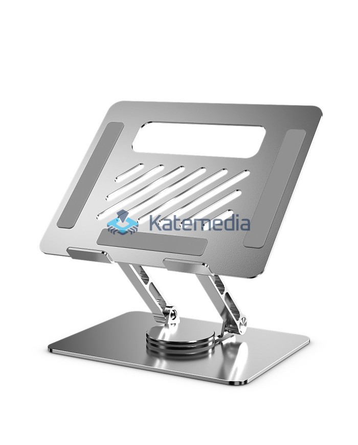 Metalowa podstawka obrotowa uchwyt na laptop / tablet