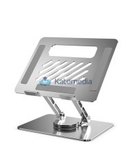 Metalowa podstawka obrotowa uchwyt na laptop / tablet
