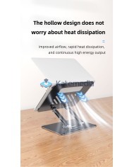 Metalowa podstawka obrotowa uchwyt na laptop / tablet