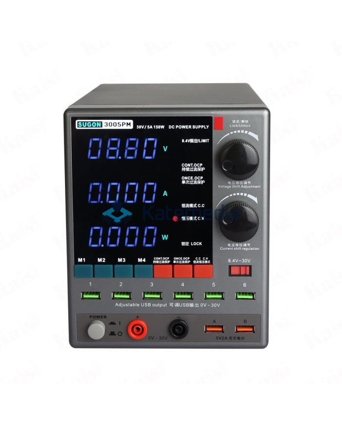 Zasilacz Laboratoryjny Sugon 3005PM 0-30V 0-5A