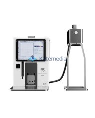 Laser TBK 958N z obrotowym uchwytem i odłączaną głowicą możliwość graweru