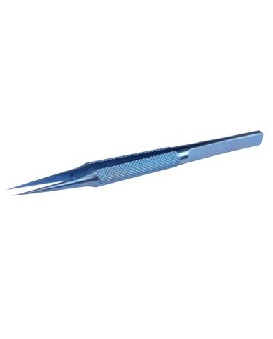Straight Blue Steel Service Tweezers BT-11