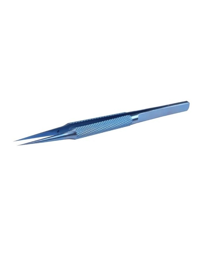Straight Blue Steel Service Tweezers BT-11