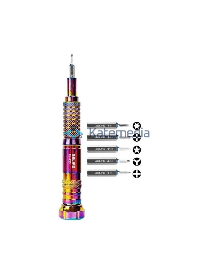 Universal 5in1 Relife RL-723 screwdriver set