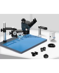 Mikroskop serwisowy Kaisi TX-350S Plus Triocular ze stelażem