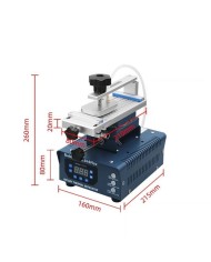 Separator obrotowy z dwoma pompami próżniowymi Kaisi 946 Max