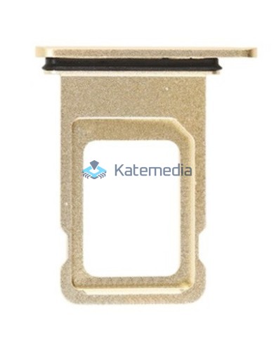 Tacka szufladka SIM do iPhone XR Żółty