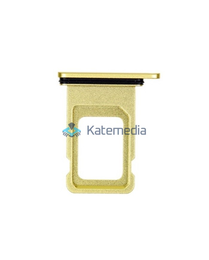 Tacka szufladka SIM do iPhone 11 Żółty