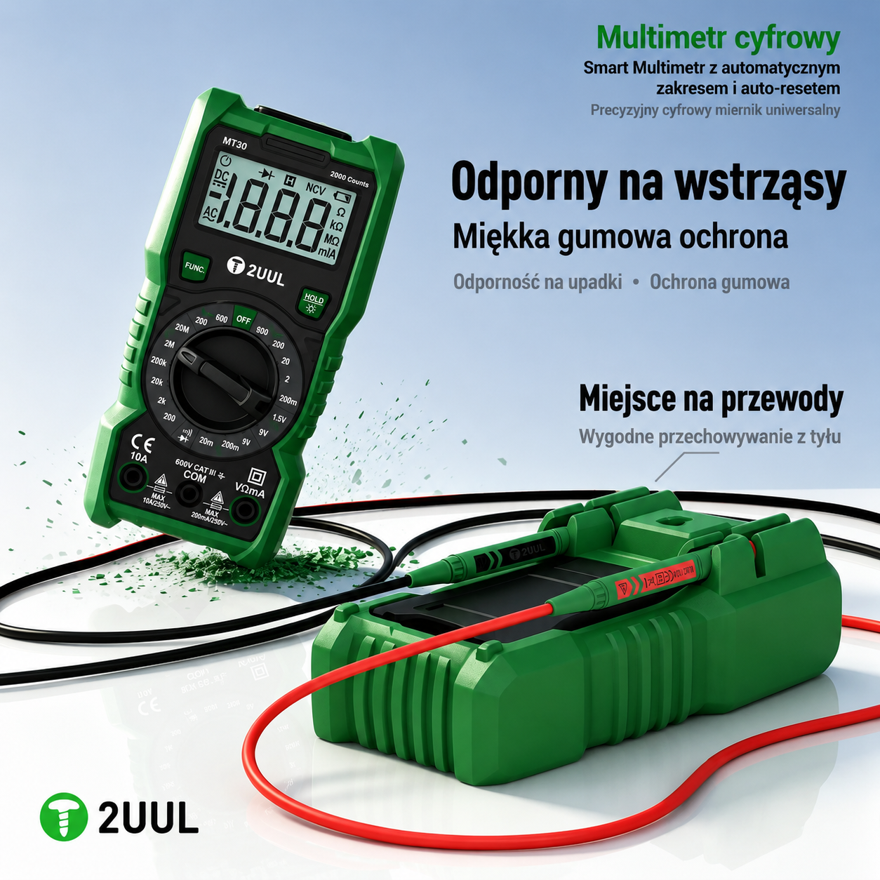 Odporna obudowa i miejsce na przewody 2UUL MT30