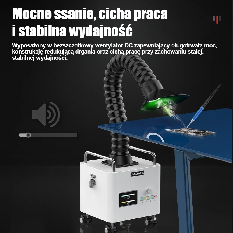 Aixun ES03 – mocne ssanie, cicha praca i stabilna wydajność