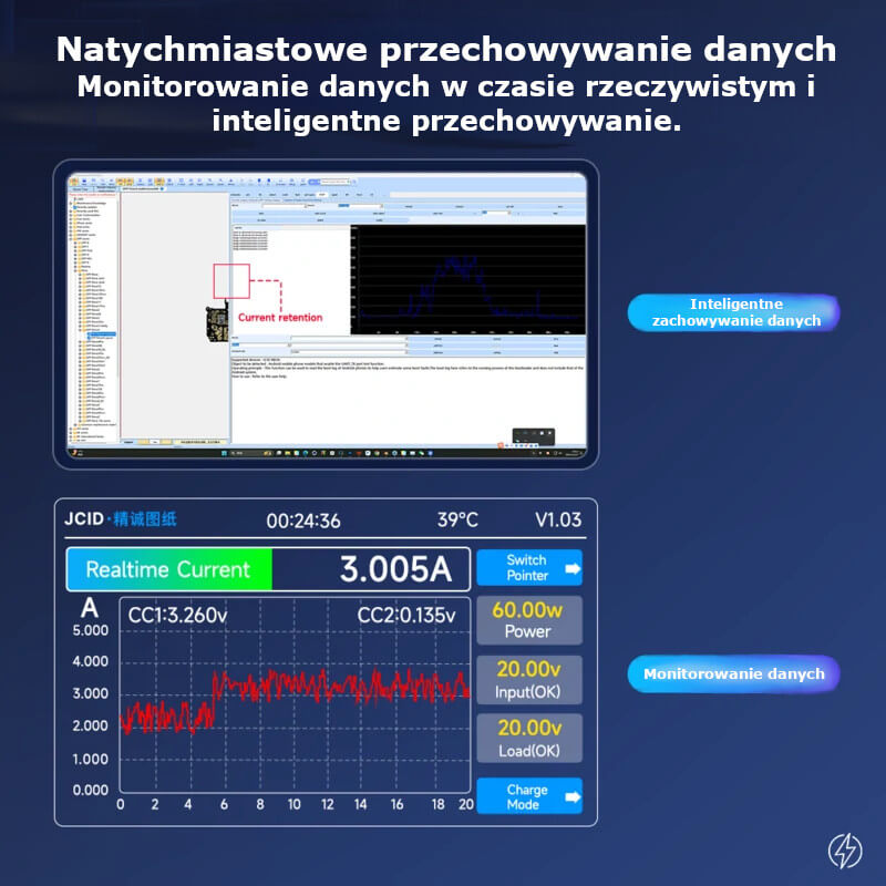 Natychmiastowe przechowywanie danych JCID iBooter Mac