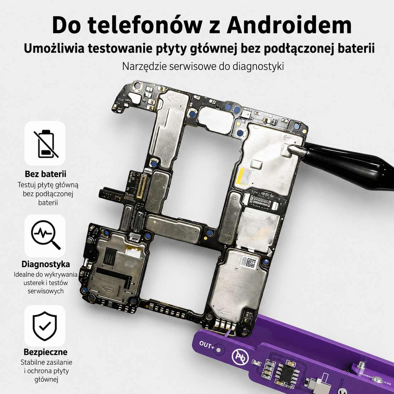 Lanrui M191 do telefonów z Androidem