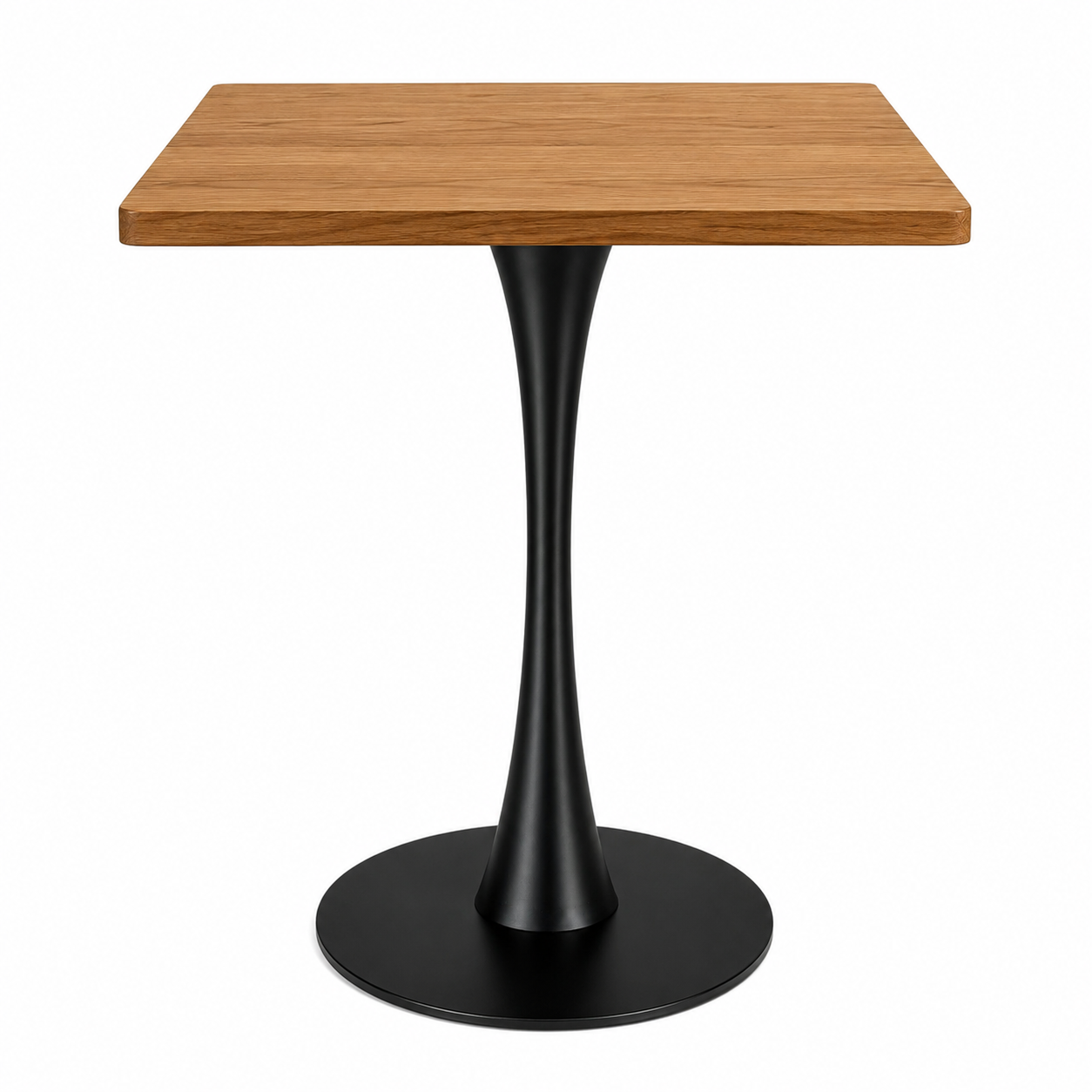 B017 pedestal with wooden top - product view