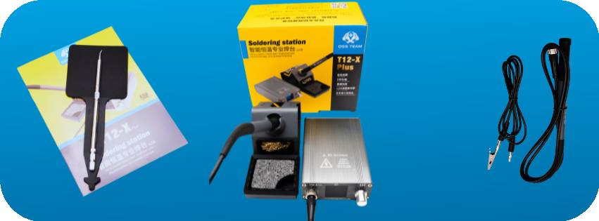 Zawartość zestawu stacji lutowniczej