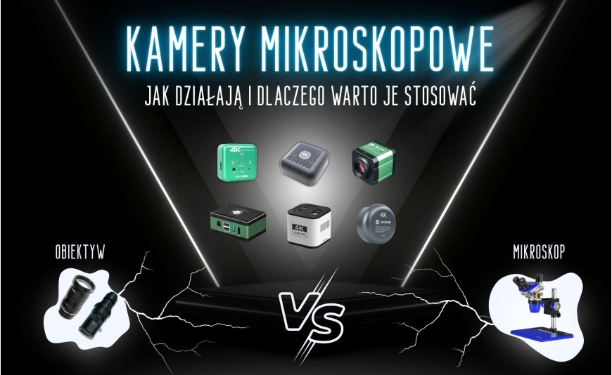 Kamery mikroskopowe – jak działają i dlaczego warto je stosować?